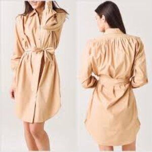 NWT: HUNTER BELL  Women's Rollins Shirt Dress Size Small